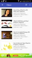 Vitamin Supplements Guide الملصق