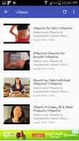 Vitamin Supplements Guide تصوير الشاشة 1
