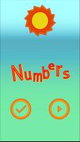 Spanish numbers for Kids ポスター