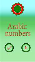 Arabic Numbers for Kids from 2 Affiche
