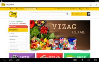 برنامه‌نما Vizag Retail عکس از صفحه