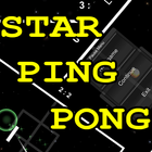 Star ping pong icône