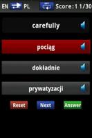 Vocabulary Trainer (PL/EN) Int syot layar 2