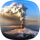 Vulkane Live Hintergrund Zeichen