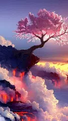 Vulkane Live Hintergrund APK Herunterladen