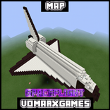 Map Space Flight Ship for MCPE