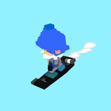 Voxel Snowboard ONLINE أيقونة