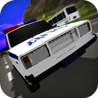 Voyage on Police Car 3D icône