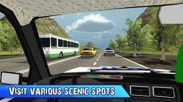 Voyage on Police Car 3D capture d'écran 1