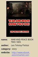 WAR AND PEACE BOOK TWO 1805 постер