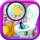 Messy Bathroom Hidden Objects icon