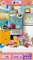 Hidden Objects : Kitchen Games capture d'écran 1