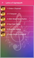 Agneepath Songs Lyrics screenshot 1