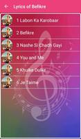 1 Schermata Lyrics of Befikre Songs
