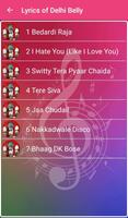 Delhi Belly Songs Lyrics Screenshot 1