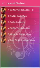 Dhadkan Songs Lyrics APK download