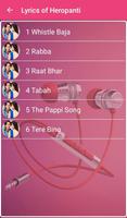 Heropanti Songs Lyrics screenshot 1