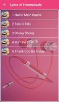 Himmatwala Songs Lyrics Screenshot 1