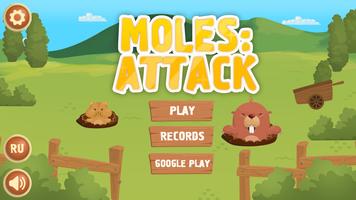 Poster MOLES: ATTACK
