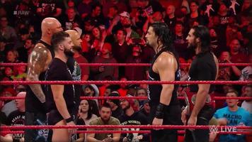WWE Monday Night Raw : WWE Raw Videos تصوير الشاشة 1