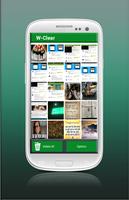 W-Clear Whatsapp Clean capture d'écran 1
