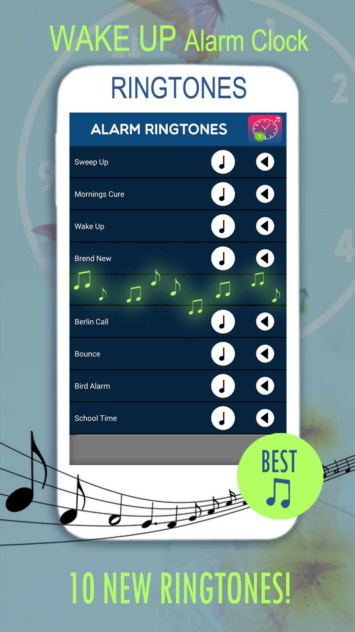 Бесплатные мелодии на рингтон андроид. Мелодия будильника андроид. Wake приложение. Рингтон на будильник. Звук будильника на телефоне.