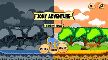 Jony Adventure In The Lost Jungle الملصق