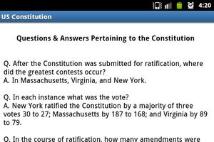 United States Constitution captura de pantalla 3