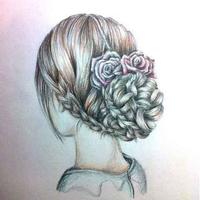 How to Draw Realistic Hair Easy Affiche