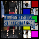 Womens Fashion Street Style 2018 आइकन