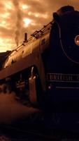 Steam locomotive HD wallpapers پوسٹر