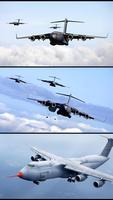 Heavy airplanes. Air wallpaper capture d'écran 1