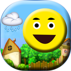 Emoji Cloud: Sliding Adventure icône