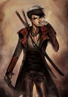 Fan Art Dante Wallpaper DMC 海報