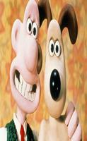 Wallace - Gromit HD wallpaper Affiche
