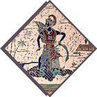 Wanddekoration Zeichen