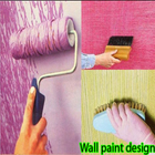 Wall paint design icon