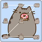 Pusheen Cat Kawaii Little Pet Anime Pattern icône
