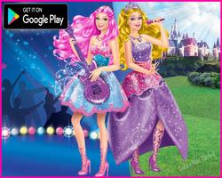 پوستر Wallpaper Barbie Sparkle blast