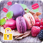 Sweet Macarons HD Wallpapers Security Pattern Lock Zeichen