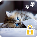 Cute Kitten Wallpaper Security Pattern Lock Screen APK