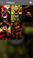 One Night Freddy ART Lock Screen Wallpaper Pattern screenshot 1