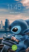 Stitch Wallpaper Lilo Funny Cute PIN Lock Screen capture d'écran 1