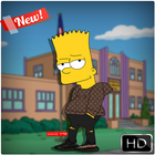 cartoon hypebeast simpson HD wallpaper آئیکن