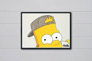 cartoon hypebeast simpson HD wallpaper capture d'écran 2