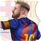 Lionel Messi Full HD Wallpapers biểu tượng
