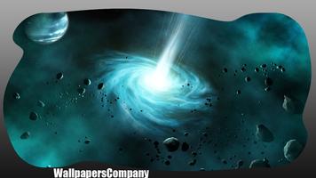 Black Hole Wallpaper capture d'écran 1