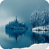 Frozen Lake Wallpaper icône