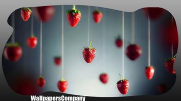 Strawberry Fruit Wallpaper capture d'écran 1