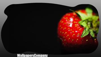 Strawberry Fruit Wallpaper capture d'écran 2